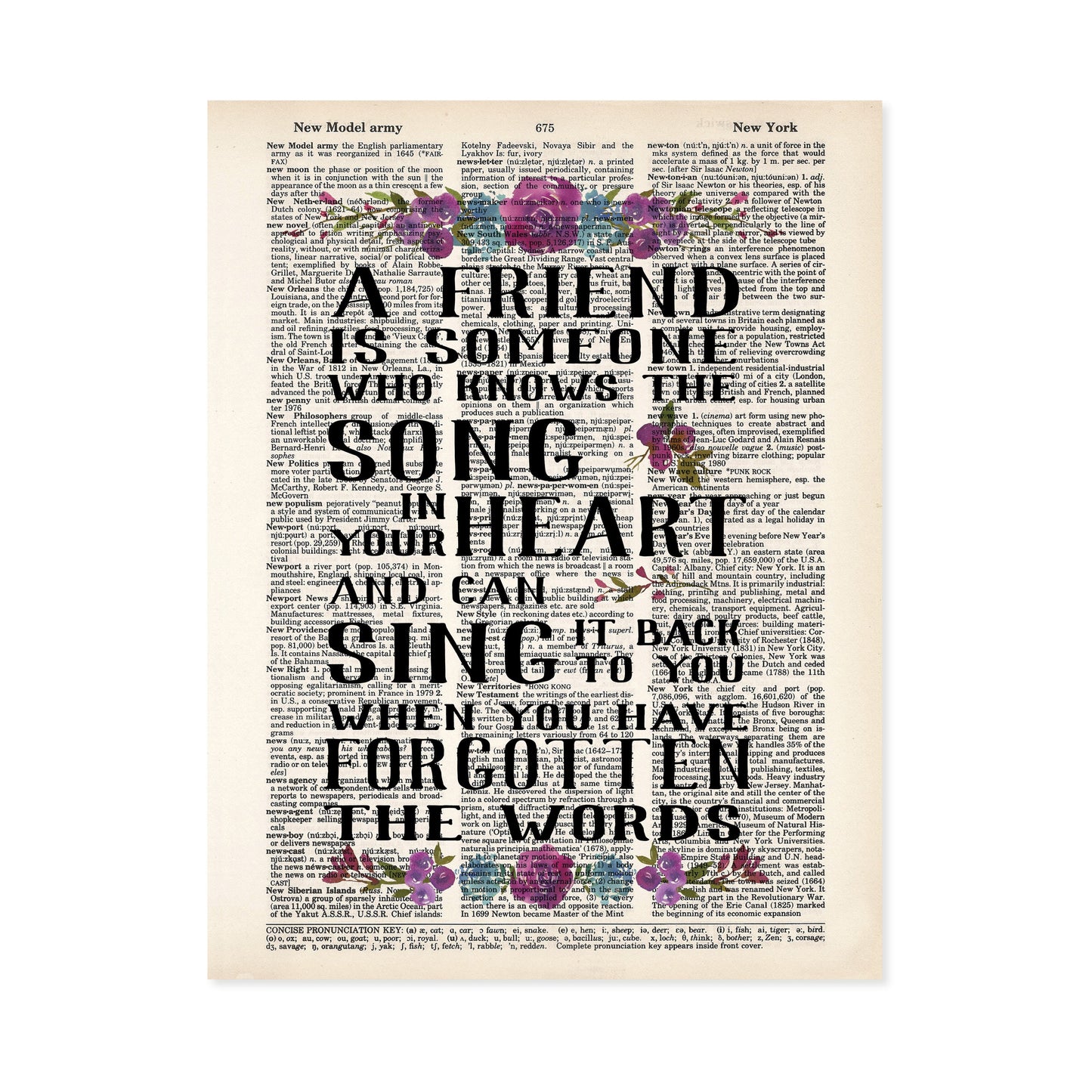 A Friend is Someone Who Knows The Song in Your Heart - CS Lewis quote