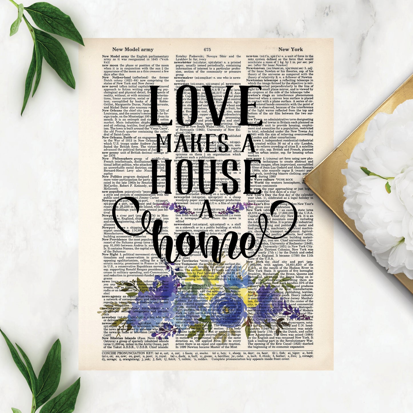 Love Makes A House A Home