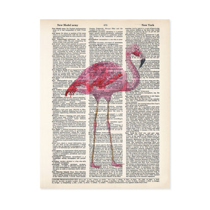 Watercolor Flamingo