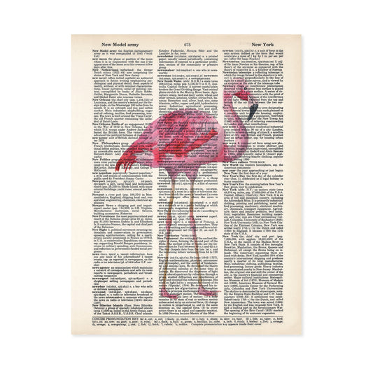 Watercolor Flamingo