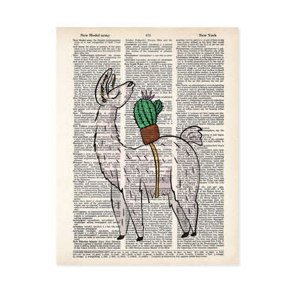 Llama and Cactus