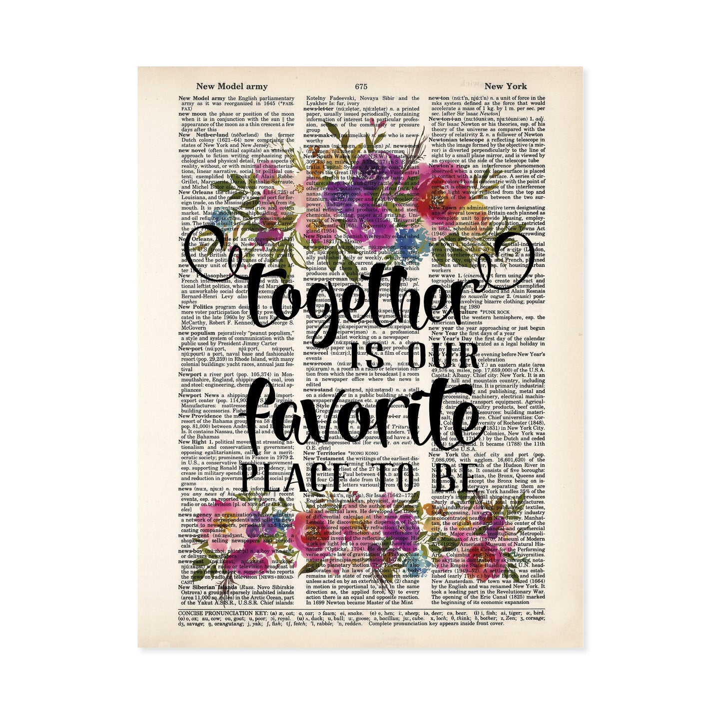 Together is Our Favorite Place To Be