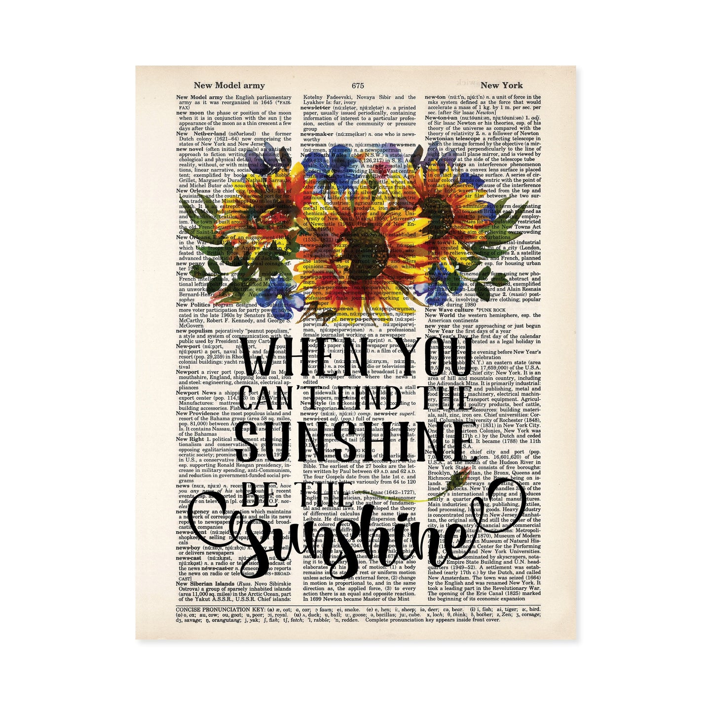When You Can't Find the Sunshine Be the Sunshine